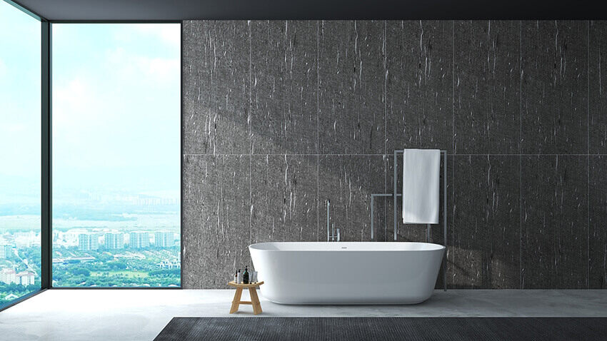 Natural Stone Effect Porcelain Floor Tiles